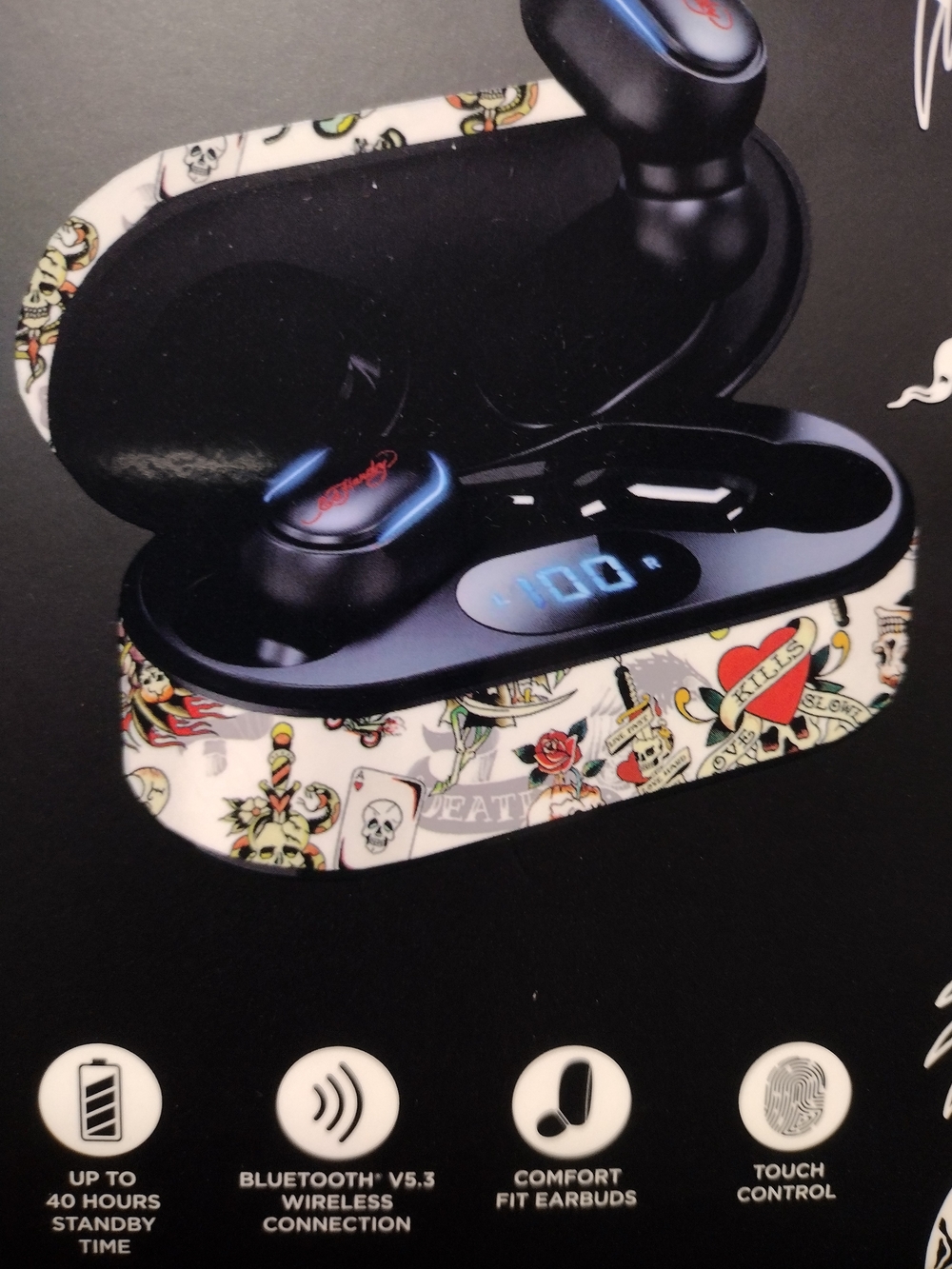 Ed Hardy True Wireless Earbuds